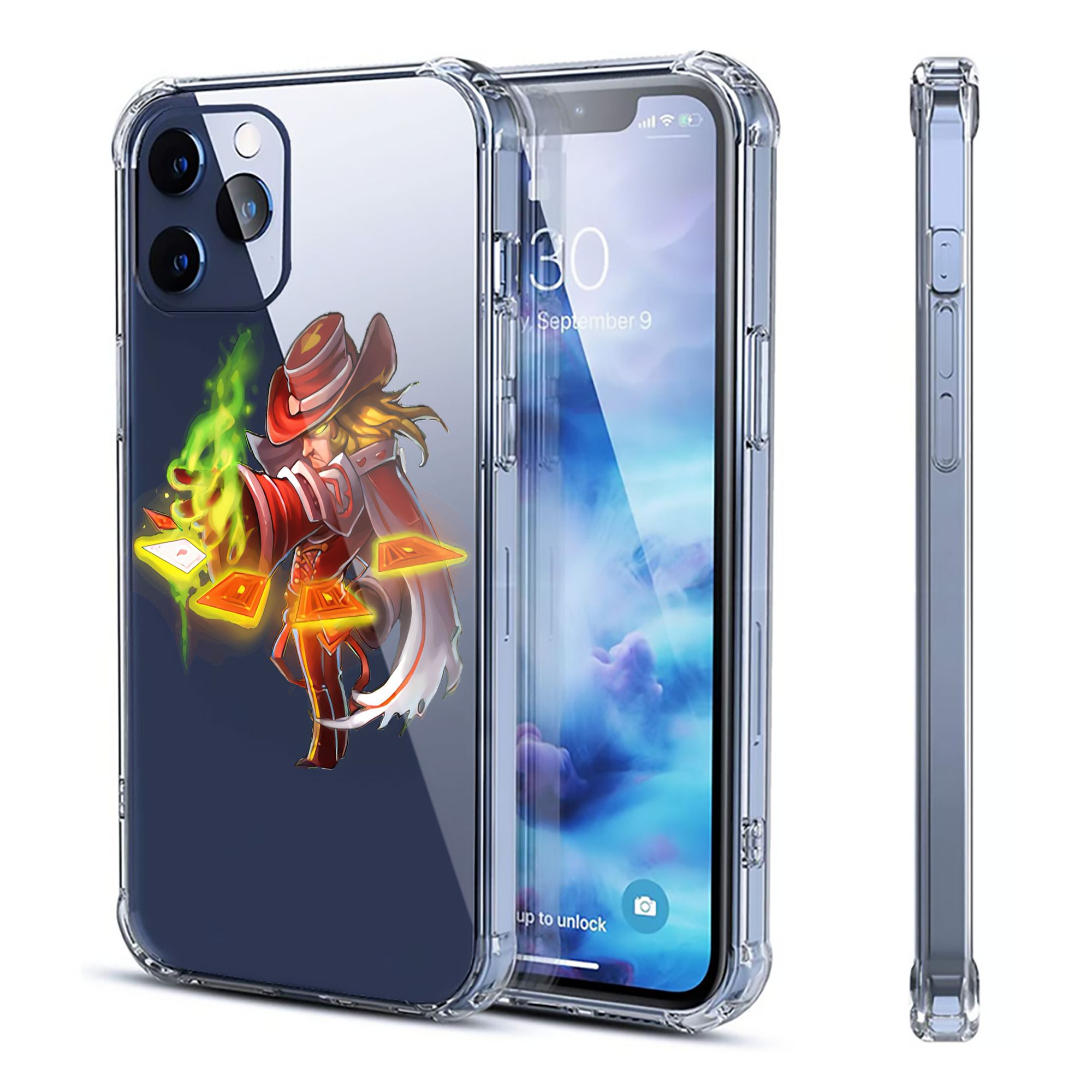 （画像用） リーグ・オブ・レジェンド League of Legends LOL 【iPhone 12シリーズ対応】透明スマホケース（クリアソフトケース）